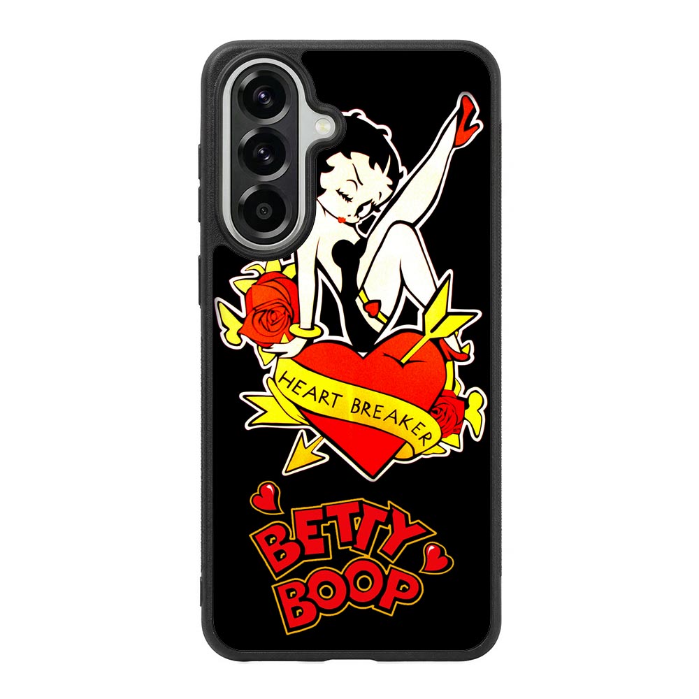 Betty Boop Heart Breaker Samsung Galaxy A37 Case QC1333