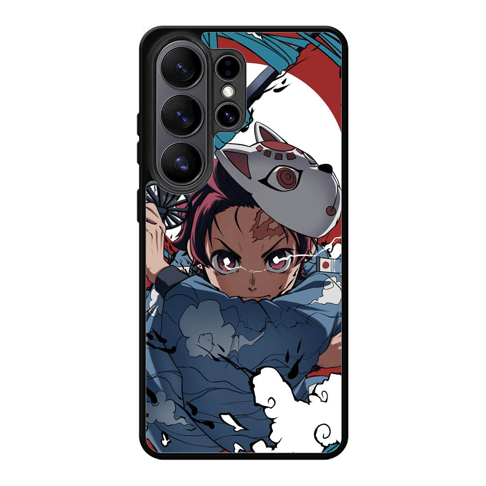 Tanjiro Kimetsu No Yaiba Samsung Galaxy S26 Ultra Case QC1475