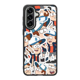 Gravity Falls Pattern Samsung Galaxy A37 Case QC7625