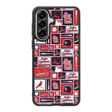 St Louis Cardinals Baseball Doodle Log Samsung Galaxy A57 Case OV9600