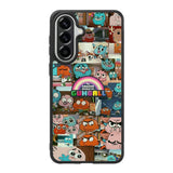 Gumball Pattern Samsung Galaxy A37 Case OV9068