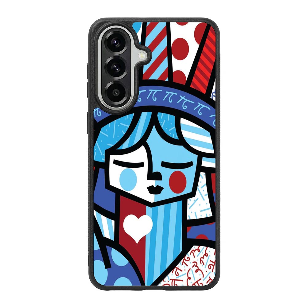 Romero Britto Statue Of Liberty Samsung Galaxy A57 Case QC11014