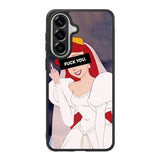 Princess Ariel Middle Finger Samsung Galaxy A37 Case QC10794
