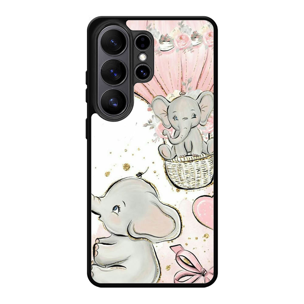 Dumbo Drawing Air Balloon Samsung Galaxy S26 Ultra Case OV10558