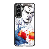 Superman Man Of Steel Painting Samsung Galaxy A57 Case OV2301