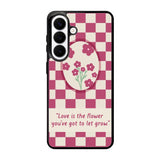Quotes flower art FLN0084 Samsung Galaxy S26 Case