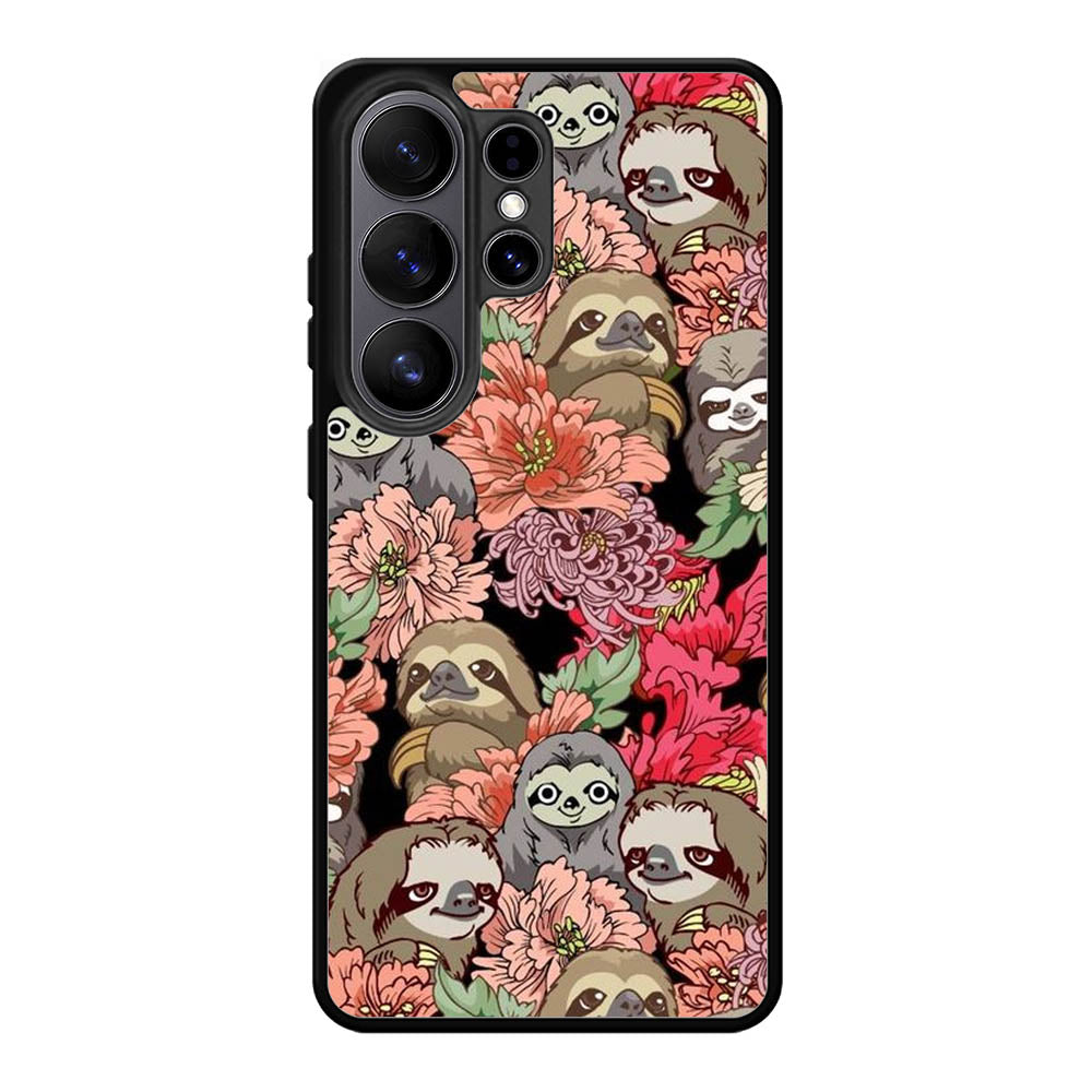 Sloth Flower Samsung Galaxy S26 Ultra Case OV11030