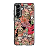 Sloth Flower Samsung Galaxy A57 Case OV11030