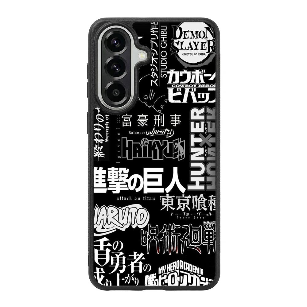 anime pattern Samsung Galaxy A37 Case QC10899