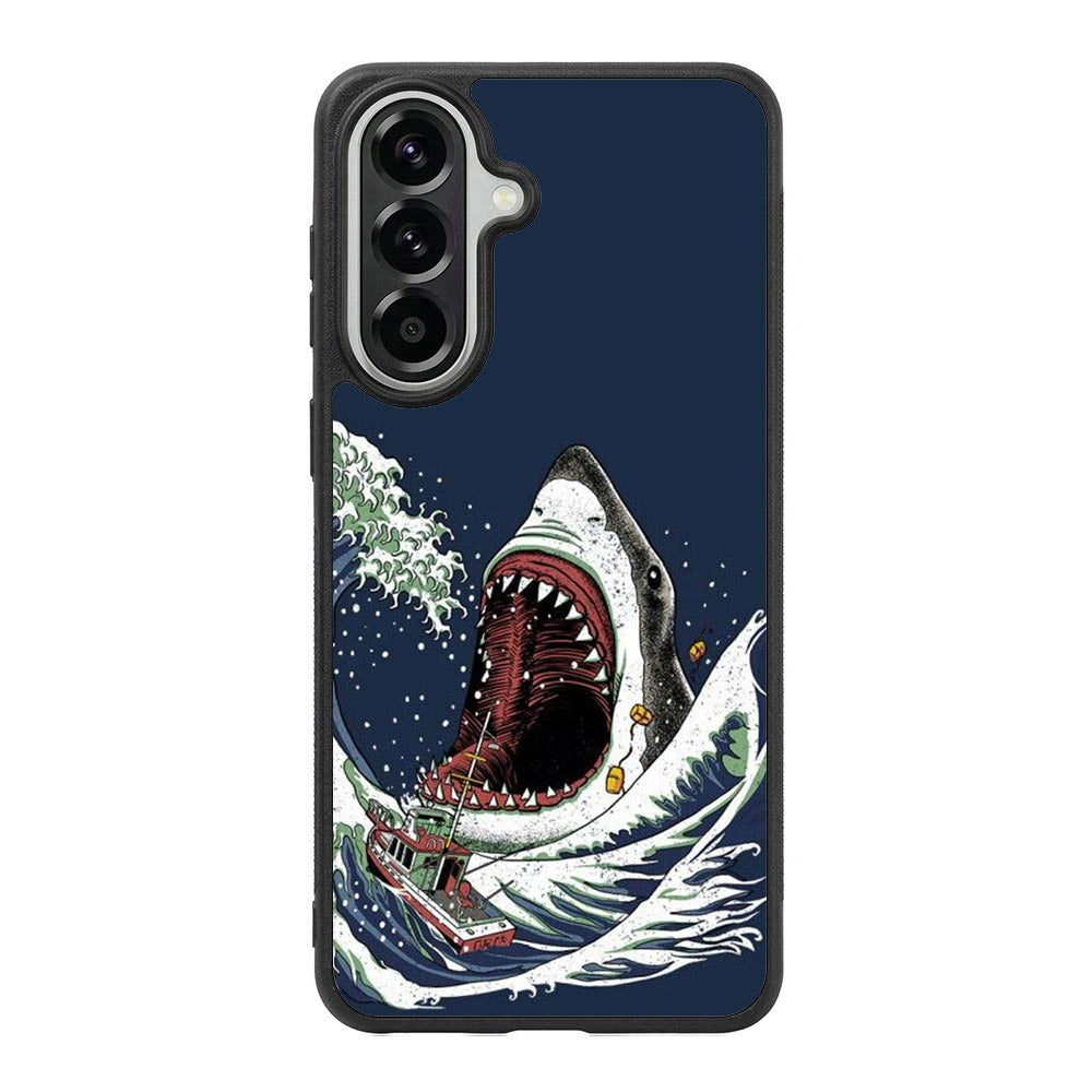 shark japanese wave Samsung Galaxy A37 Case OV10421