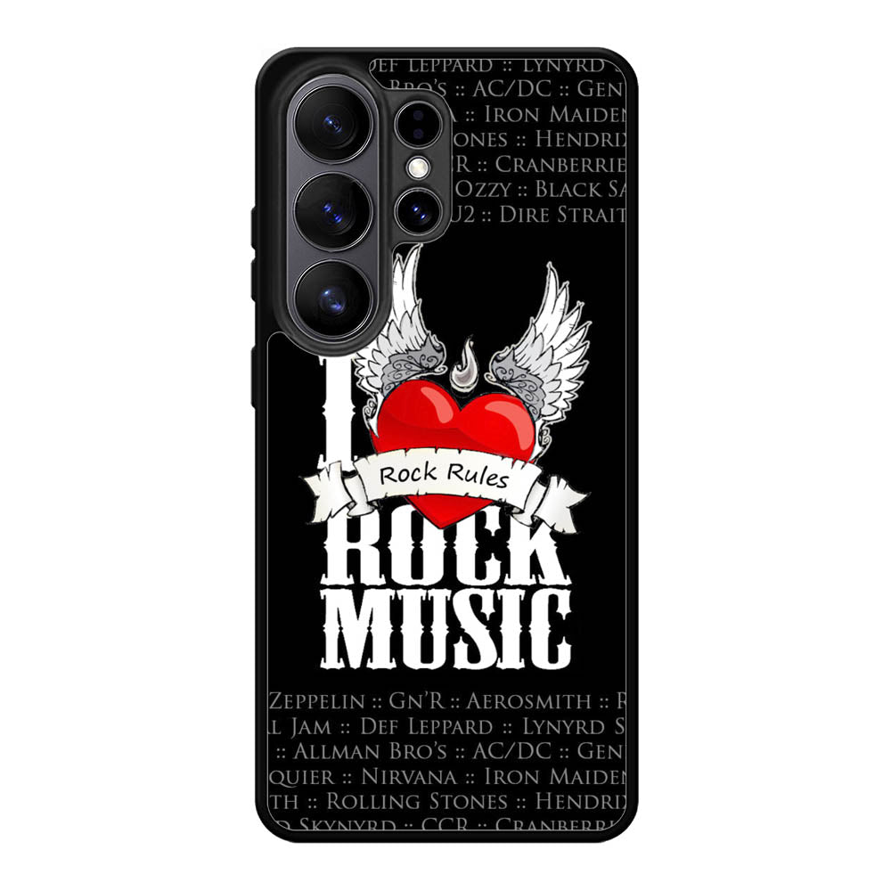 i love rock music Samsung Galaxy S26 Ultra Case QC1558