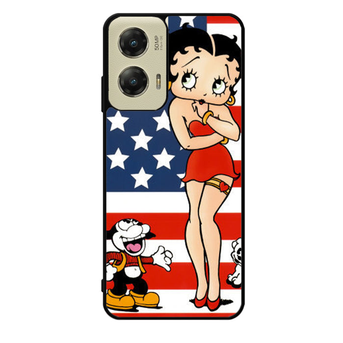 Betty Boop 3rd Motorola Moto G Stylus 5G 2024 Case