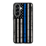 Blue Line Flag Samsung Galaxy A37 Case OV7287