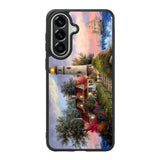 Lighthouse On Hill art Samsung Galaxy A57 Case