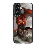 Red Dragon Wallpaper Samsung Galaxy A37 Case