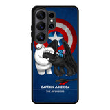 Stitch Baymax Toothless CAPTAIN AMERICA Samsung Galaxy S26 Ultra Case OV2340