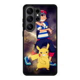 Pokemon Ash And Pikachu Samsung Galaxy S26 Ultra Case OV9391
