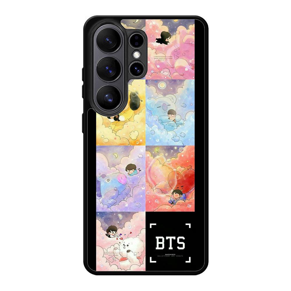 BTS Army BT21 Samsung Galaxy S26 Ultra Case OV9302