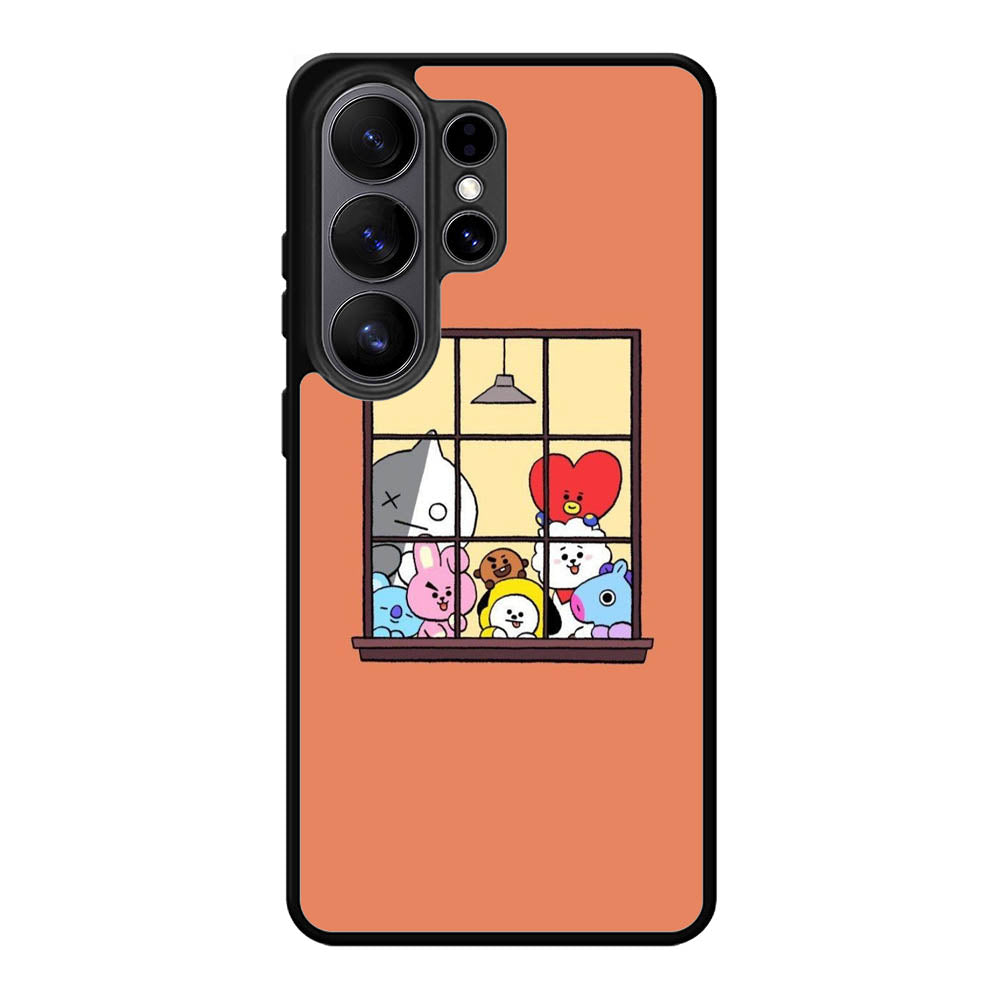 Lovely BT21 Samsung Galaxy S26 Ultra Case QC9290