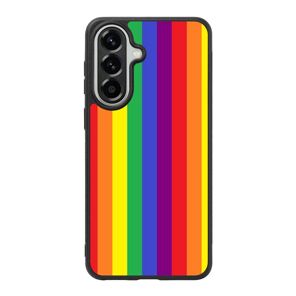Rainbow Stripes Samsung Galaxy A57 Case OV8573