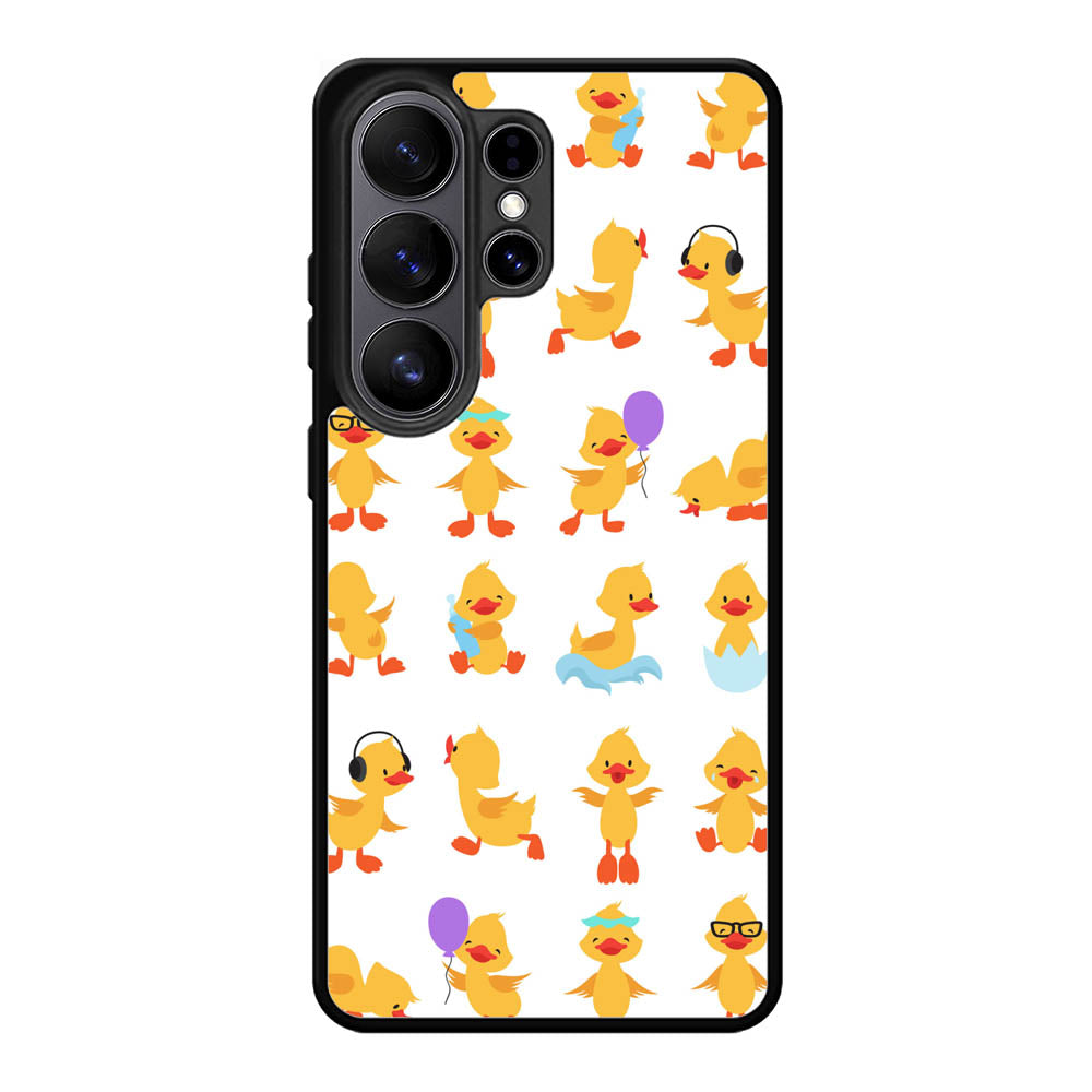 Duck Character Cute Samsung Galaxy S26 Ultra Case OV4789