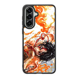 One Piece Fire Samsung Galaxy A57 Case OV2985