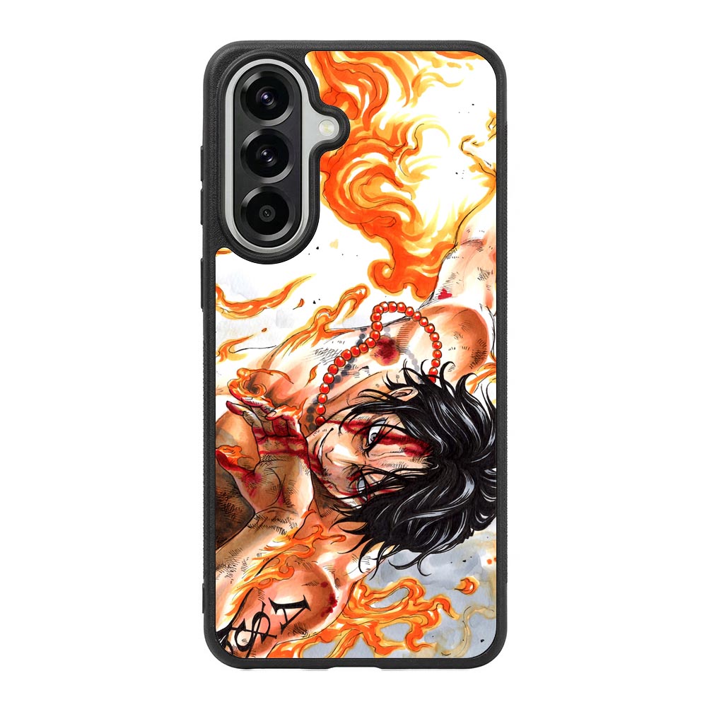 One Piece Fire Samsung Galaxy A37 Case OV2985