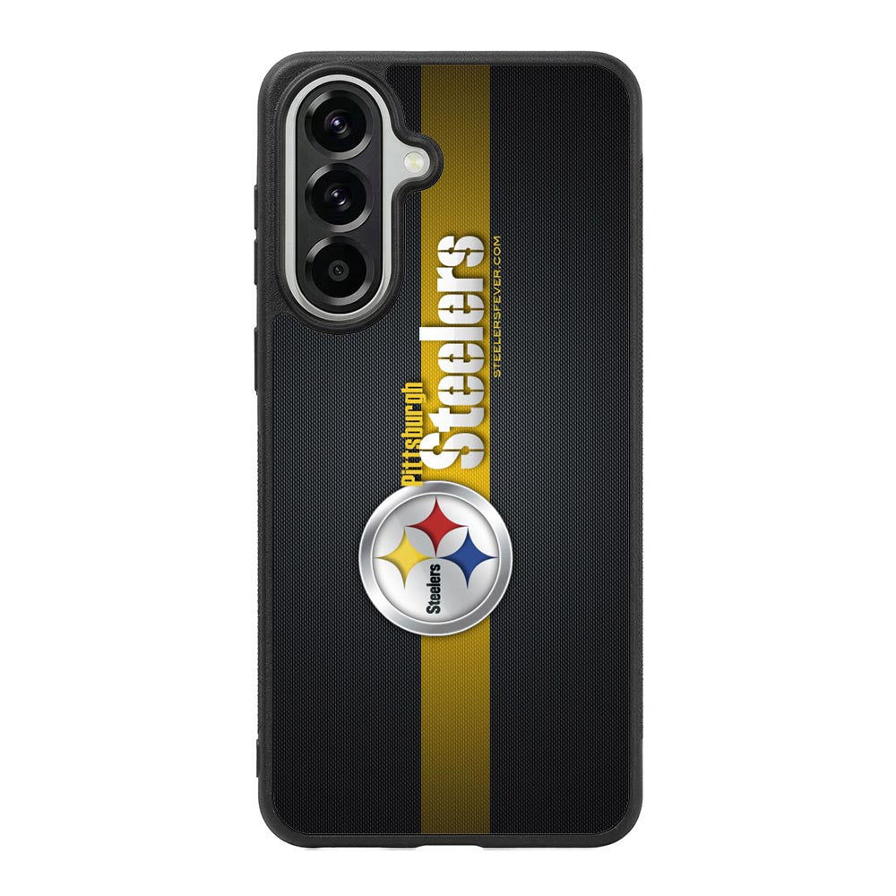 Pittsburgh Steelers Carbon Metal Samsung Galaxy A57 Case OV2875