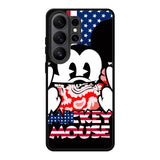 Mickey Mouse America Flag Samsung Galaxy S26 Ultra Case OV3267