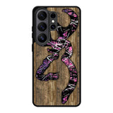 Deer Camo Wood Samsung Galaxy S26 Ultra Case OV4639