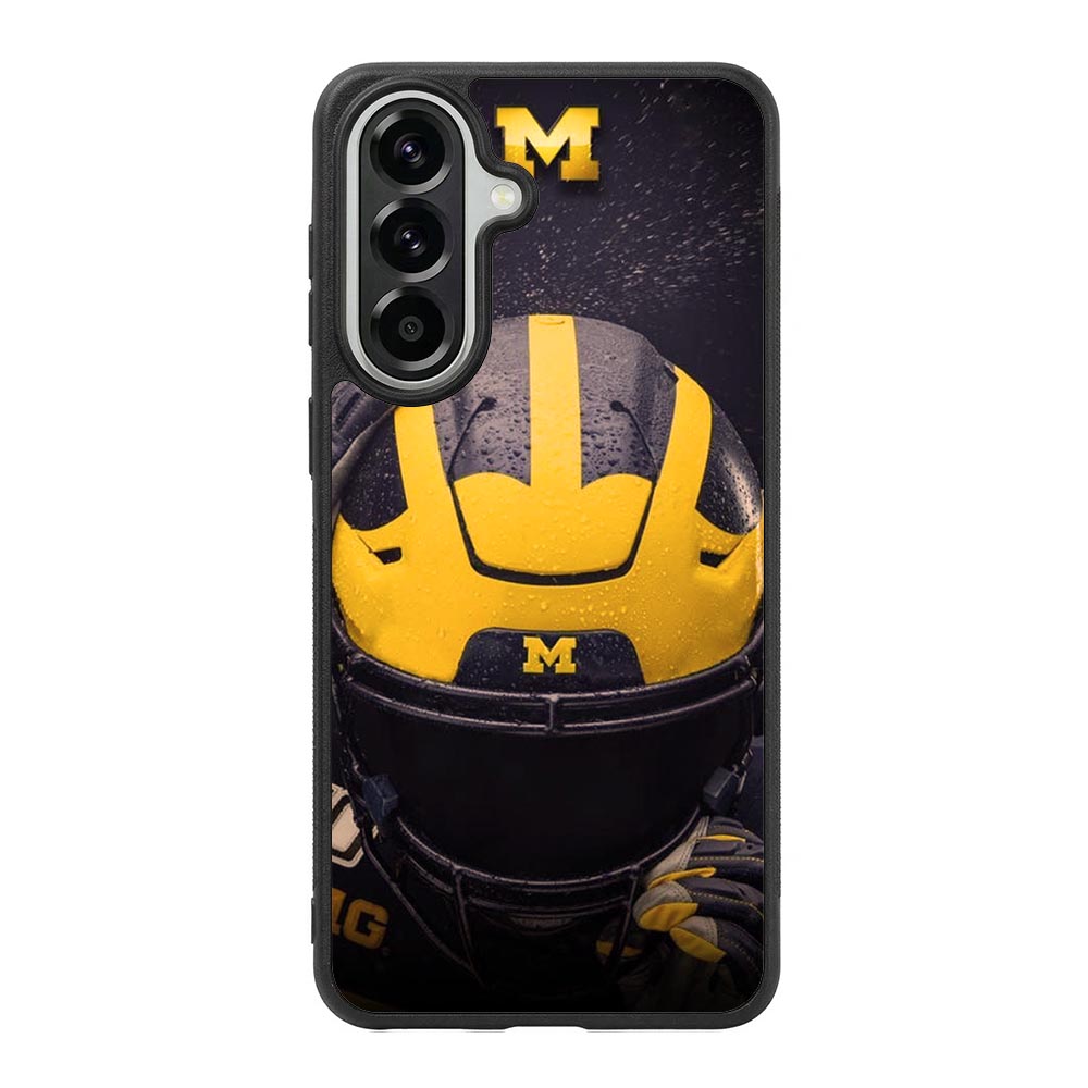 Michigan Wolverines Helmet Samsung Galaxy A37 Case QC10771
