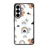 Turtle Rainbow Pattern Samsung Galaxy S26 Plus Case OV10242