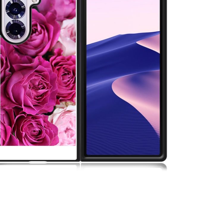 Rose Flowers Samsung Galaxy Z Fold 7 Case OV1871
