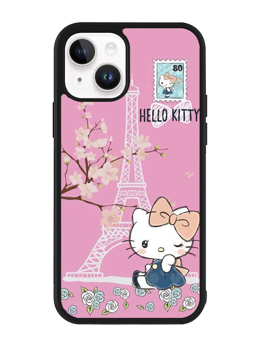 Hello Kitty Eiffel iPhone 15 Case OV5207