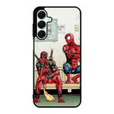 Funny Spiderman and Deadpool Samsung Galaxy A16 Case OV0108