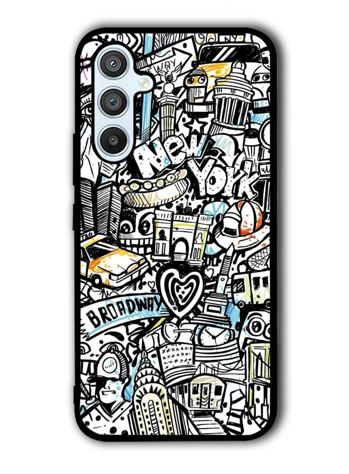 New York City Art Samsung Galaxy A54 5G Case OV1875