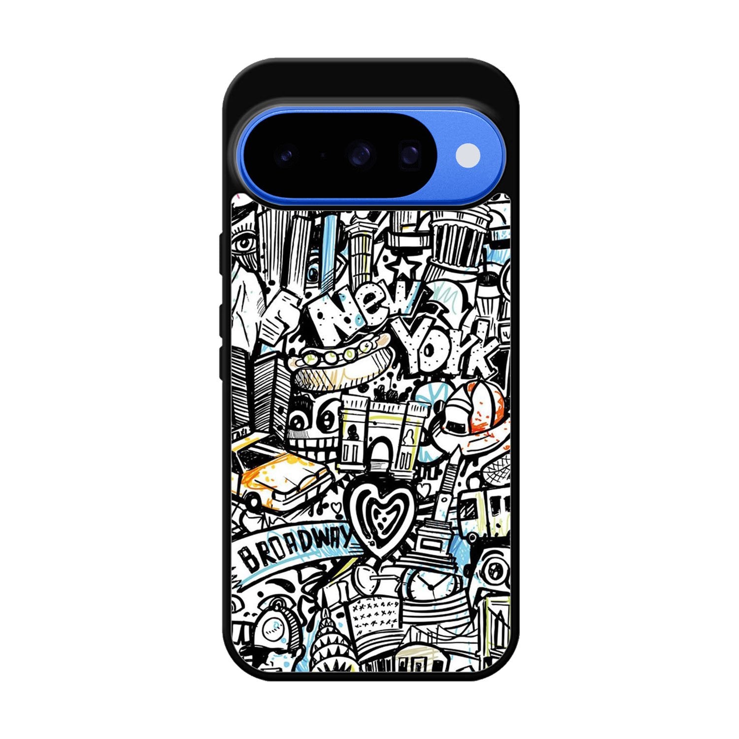 New York City Art Google Pixel 10 Case QC1875