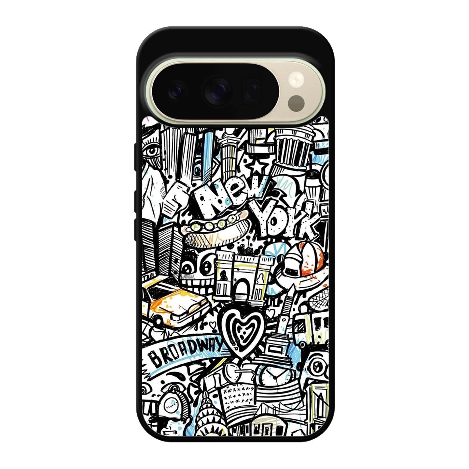 New York City Art Google Pixel 10 Pro XL Case QC1875