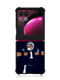 Cam Newton Superman Motorola Moto Razr Plus 2023 , Moto Razr+ 2023 Case OV1876