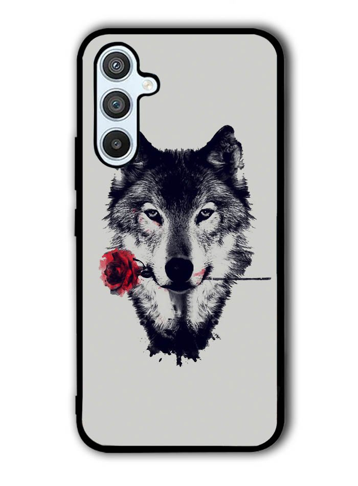 Wolf Rose Samsung Galaxy A54 5G Case OV1878