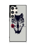 Wolf Rose Samsung Galaxy S25 Ultra 5G Case QC1878