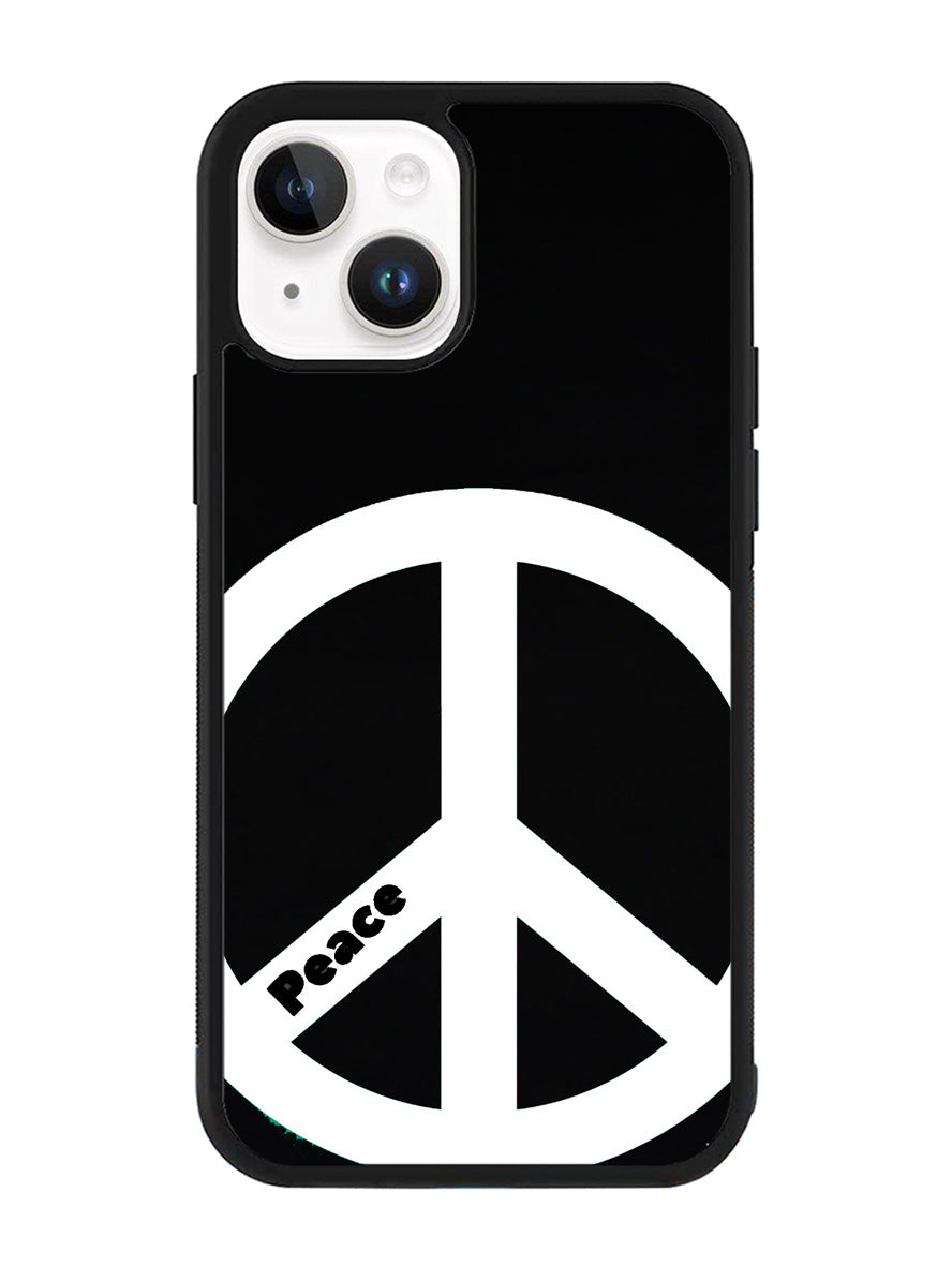 Peace Logo iPhone 15 Plus Case OV2929