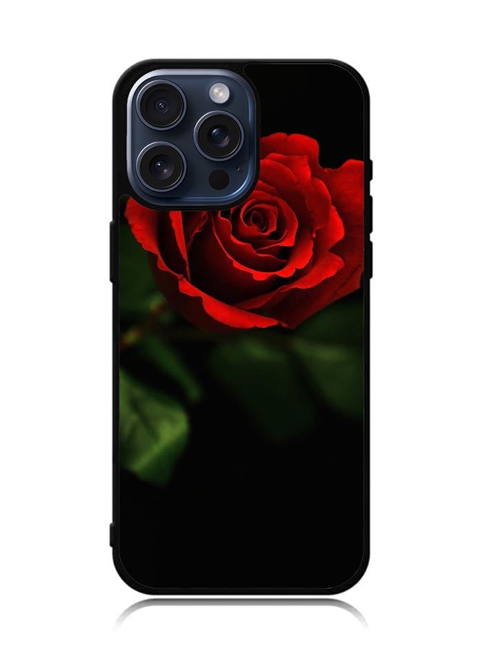 Rose iPhone 15 Pro Case OV2673