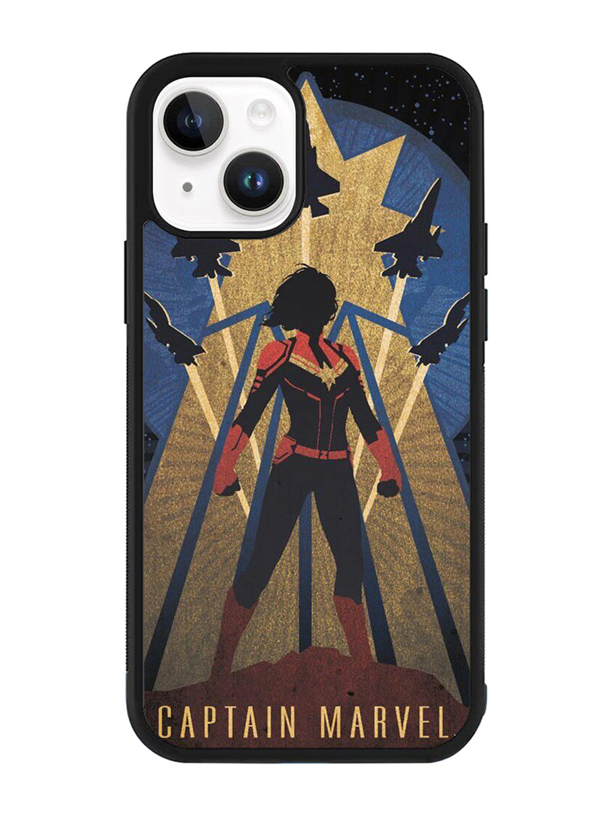 Captain Marvel Comic iPhone 14 Plus Case QC4372
