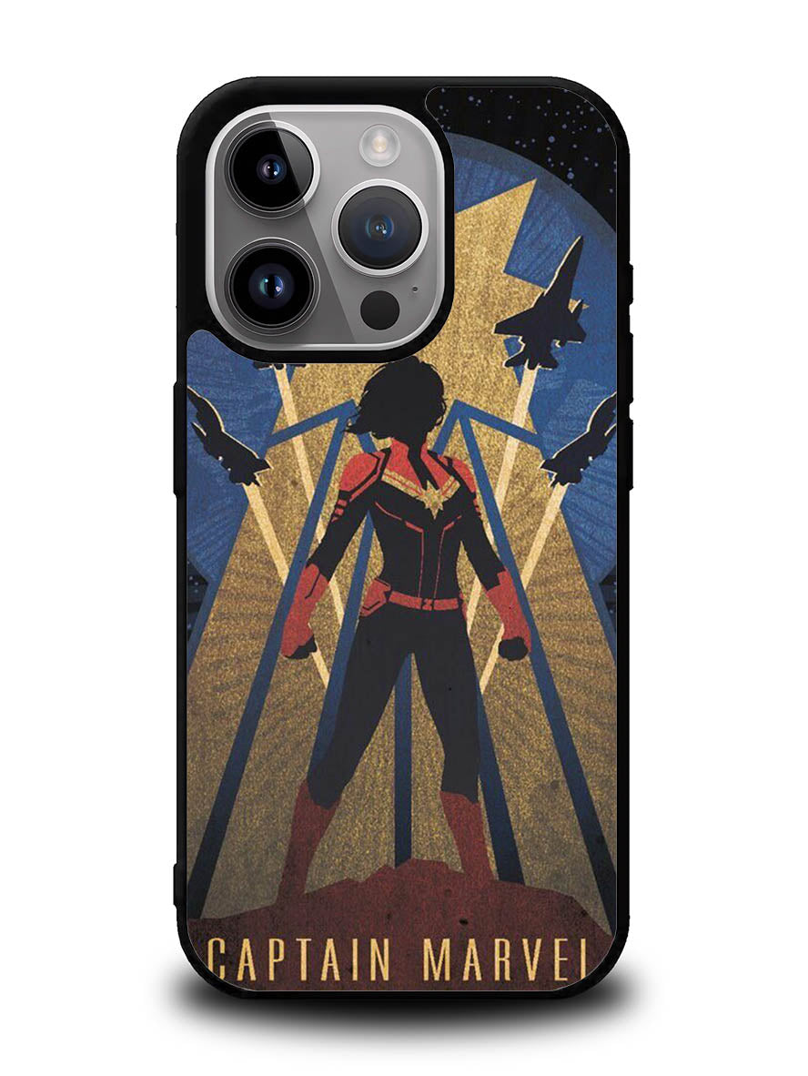 Captain Marvel Comic iPhone 14 Pro Case QC4372