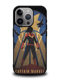 Captain Marvel Comic iPhone 14 Pro Max Case QC4372