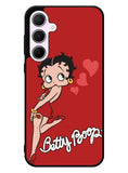 Betty Boop Red Background Samsung Galaxy A35 5G Case