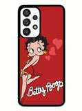 Betty Boop Red Background Samsung Galaxy A53 5G Case