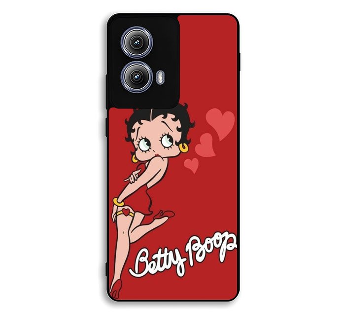 Betty Boop Red Background Motorola Moto Edge 2024 Case OV5695