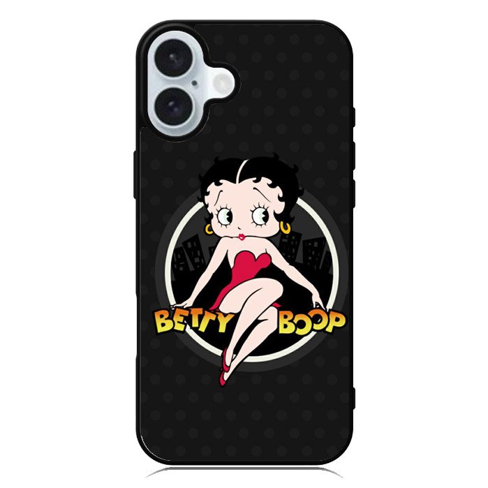 Betty Boop City iPhone 16 Case QC4112